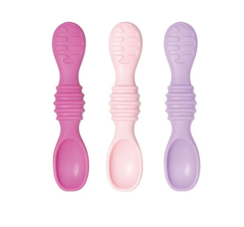 Silicone Spoon 3 pack - Pink