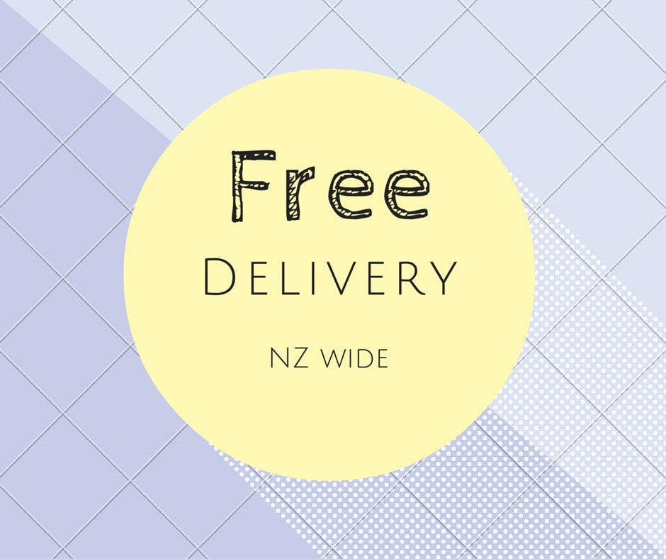 Free Delivery - NZ wide