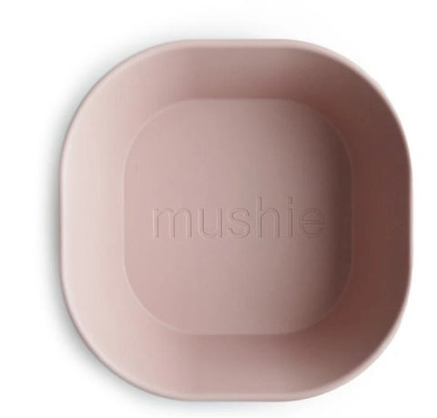Mushie Square Dinnerware Bowl (set of 2) - Blush